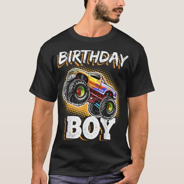 Camiseta Presente de Festa de aniversário de Monstro do Ani (Frente)