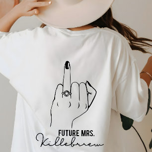 Camiseta Presente de festa de solteira para noiva futura Sr