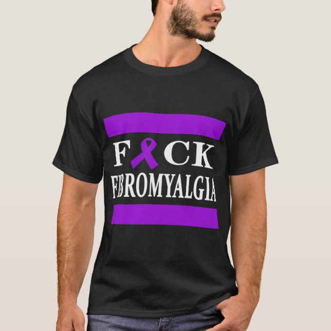 Camiseta Presente de Fita Roxa de Consciência do Guerreiro (Frente)