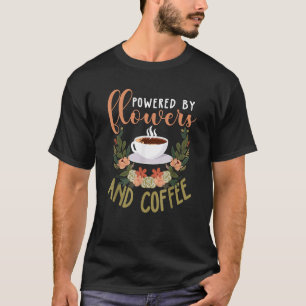 Camiseta Presente de Florista Engraçado Amante de Café Desi
