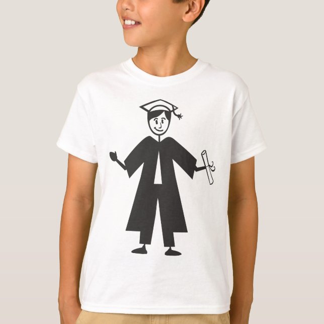 Camiseta presente de formatura, formando universitário, par (Frente)