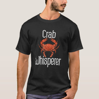 Camiseta Presente de frutos do mar de Crab Whisperer Funny 