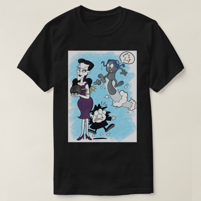 Camiseta Presente De Fumos De Hokey Para Fãs De Filmes (Frente do Design)