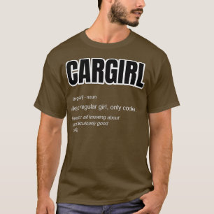 Camiseta Presente de Garota Engraçada - Pintinho de Carro D