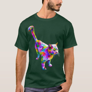 Camiseta Presente de Gato Bonito para amantes de gatinhos G