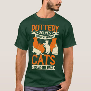 Camiseta Presente de Gato de Gato do Criador de Potências C