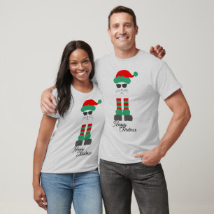 Camiseta Presente de Gato de Natal Bonito - Feliz Natal