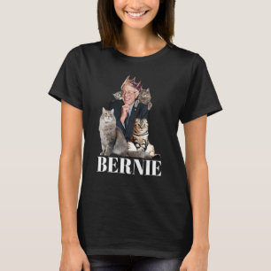 Camiseta Presente de Gato Engraçado Bernie Sanders 1