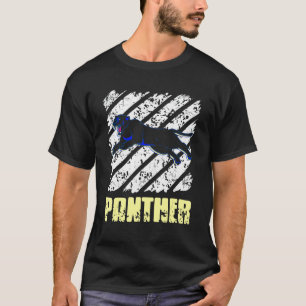 Camiseta Presente de Gato Pantera Vintage