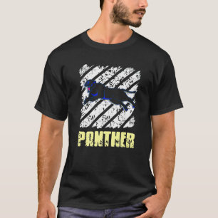 Camiseta Presente de Gato Pantera Vintage