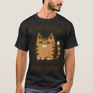 Camiseta Presente de gato suspeito
