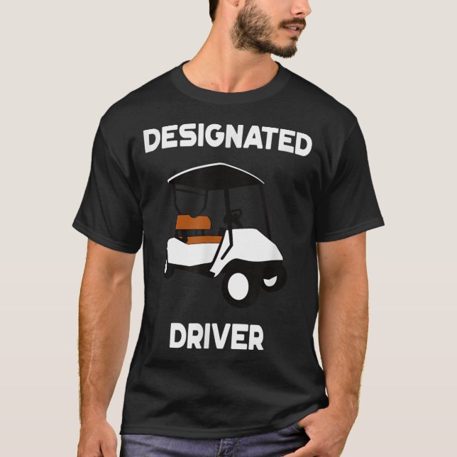 Camiseta Presente de Golfe Engraçado de Golfe Engraçado de  (Frente)