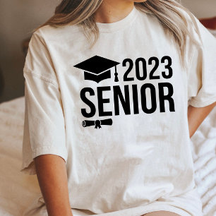 Camiseta Presente de Gorro de Formatura para a Turma de For