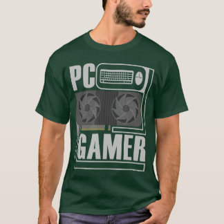 Camiseta Presente de GPU de jogos de computador para jogado