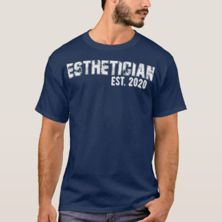 Camiseta Presente de Graduação de Esteticistas para Estheti