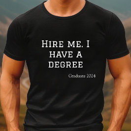 Camiseta Presente de graduação de Namorado simples