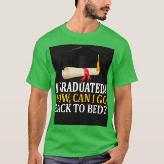 Camiseta Presente de Graduação Engraçado