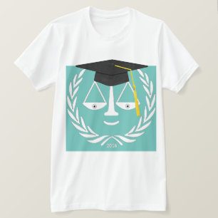 Camiseta Presente de graduação na Faculdade de Direito