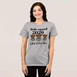 Camiseta Presente de Graduação Vaca das Terras Altas RDH Pe