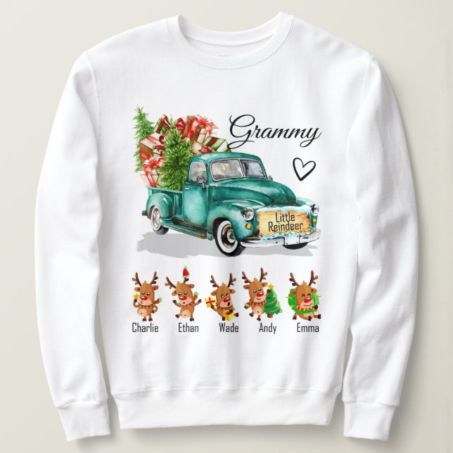 Camiseta Presente de Grammy para Natal (Frente do Design)