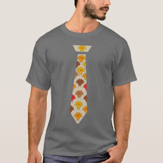 Camiseta Presente de gravata do dia de ação de graças do pe