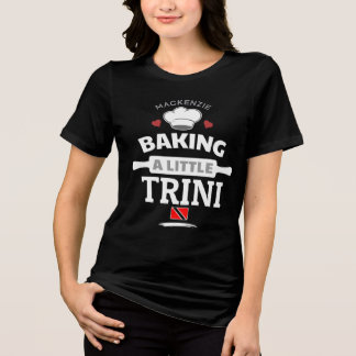 Camiseta Presente de Gravidez Little Trini Assado