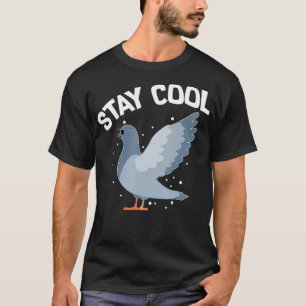 Camiseta Presente de gueador de pombo-pombo que fica de cas