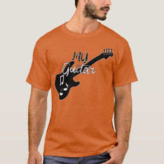 Camiseta Presente de Guitarra para o Jogador de Guitarra Lo
