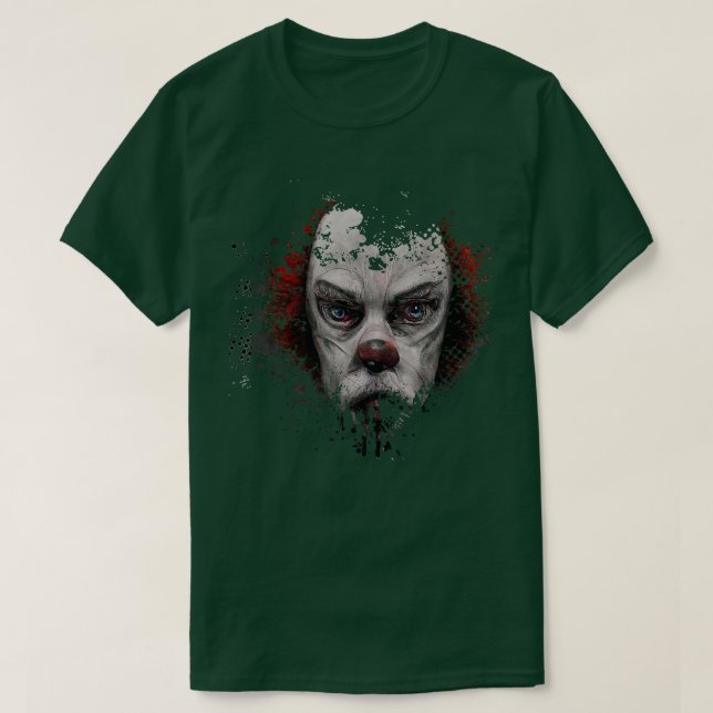 Camiseta Presente de Halloween do Halloween Mau Assassino A (Frente do Design)