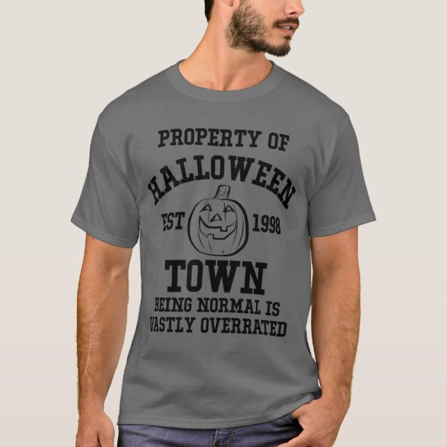 Camiseta presente de Halloweenown (Frente)