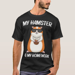 Camiseta Presente De Hamster legal Para Crianças Meninas An