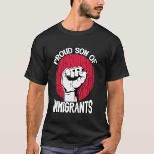 Camiseta Presente de Herança Diversidade Filho Orgulhoso de