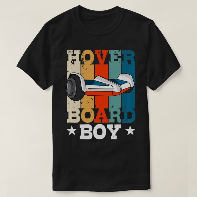 Camiseta Presente de Hoverboard para Menino, Conselho P de  (Frente do Design)