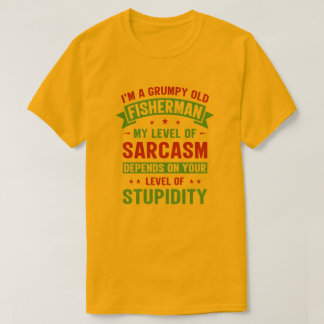 Camiseta Presente de Humor Irônico para Pescador