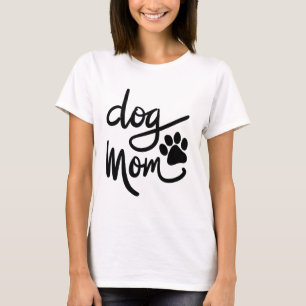 Camiseta Presente de Impressão de Pata de Cachorro Engraçad