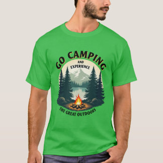 Camiseta Presente de ir acampar