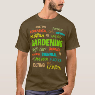 Camiseta Presente de jardinagem de plantação de jardinagem