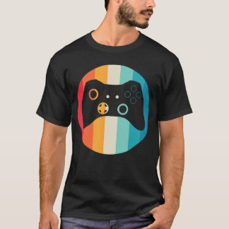 Camiseta Presente de Jogador Controle de Videojogo Retro An