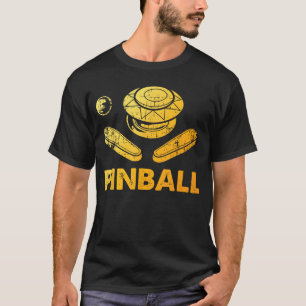 Camiseta Presente de jogador de pinball de jogos de arcade