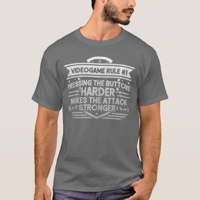 Camiseta Presente de jogo para meninos Gamer Presente Menee (Frente)