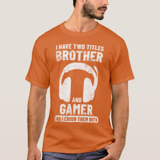Camiseta Presente de jogos Irmão Gamer
