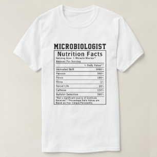 Camiseta Presente de Laboratório de Fatos Nutricionais de M