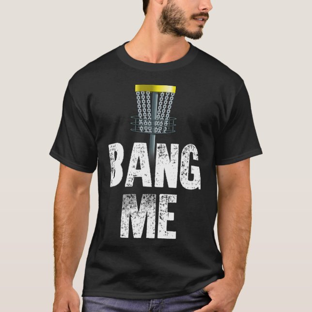 Camiseta Presente de Lançamento de Frisbee de Disc Golf Ng  (Frente)