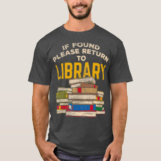Camiseta Presente de Leitura Engraçado da Bibliotecária
