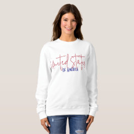Camiseta Presente de Lembrança de Viagem dos Estados Unidos