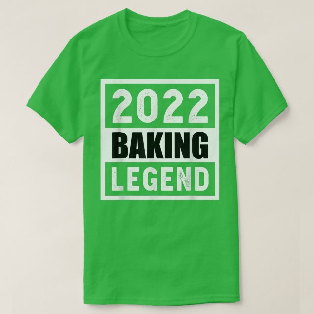 Camiseta Presente de lenda Baking 2022 (Frente do Design)
