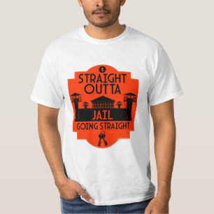 Camiseta Presente de libertação fora da prisão