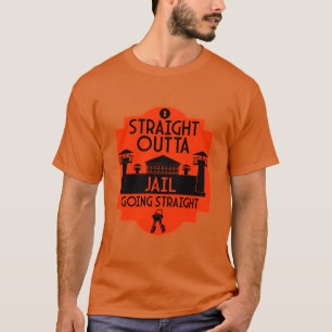 Camiseta Presente de libertação fora da prisão