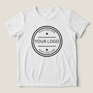 Camiseta Presente de Logotipo de Empresa Personalizado Logo