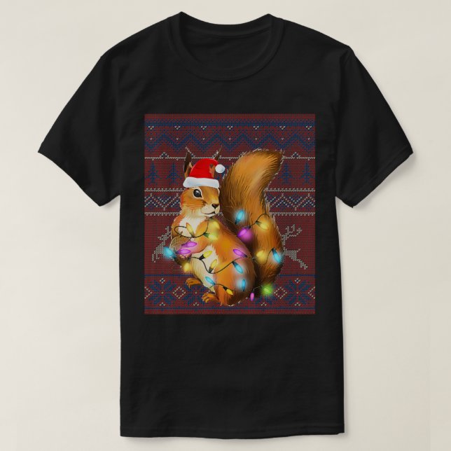 Camiseta Presente de Lover de Esquilo (Frente do Design)